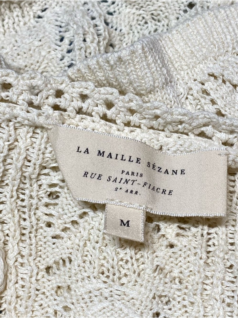 ー
Sezane
Sezane Francisco Ivory Cream knit Tank top Cottagecore
Boho Size Medium - Picture 4 of 6